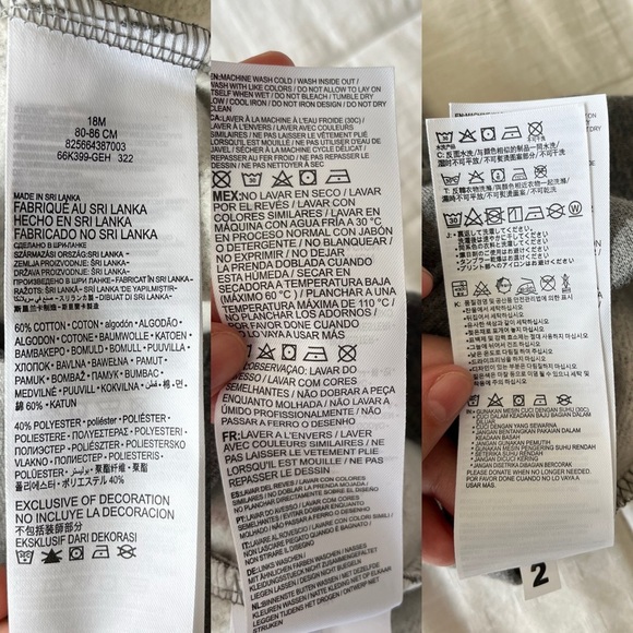 NWT Nike Kids Camo Sweatshirt 18 months - Picture 9 of 10